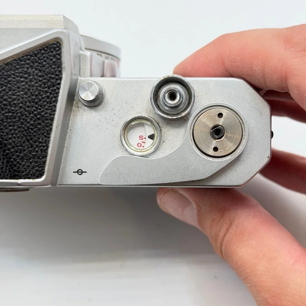 Nikon Nikkormat FTN 35mm SLR Film Camera Body Silver Made in Japan FTN 3678843